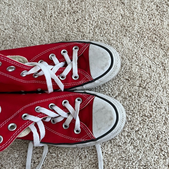 Red Converse - Picture 2 of 4